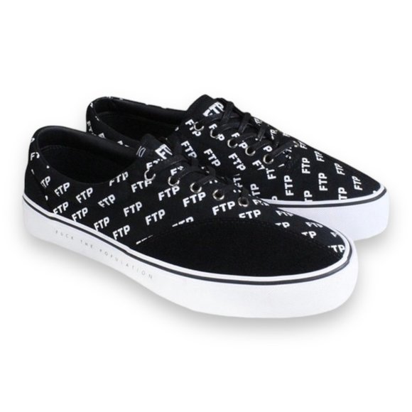 FTP x Clearweather Donny (All Over Print) Skate Shoes - Picture 1 of 9